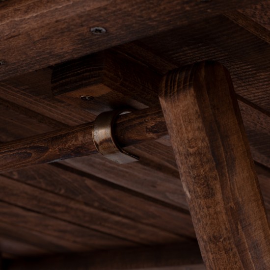 ΤΡΑΠΕΖΙ ΣΚΗΝΟΘΕΤH ΛΗΜΝΟΣ ΜΑΣΙΦ ΟΞΙΑ ΕΜΠOΤΙΣΜΟΣ ΚΑΡΥΔΙ  101,5x63x75 εκ.-ΠΤΥΣΣΟΜΕΝΟ ΤΡΑΠΕΖΑΚΙ-