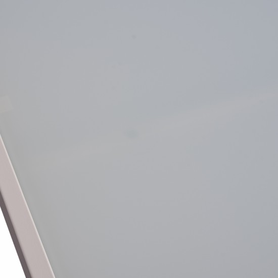 ΤΡΑΠΕΖΙ ΜΕΤΑΛΛΙΚΟ ΟΡΘΟΓΩΝΙΟ ΛΕΥΚΟ ΜΕ ΓΥΑΛΙ ΛΕΥΚΟ 150X90Χ75Υεκ.-ΤΡΑΠΕΖΙ ΕΞΩΤΕΡΙΚΟΥ ΧΩΡΟΥ-ΜΕΤΑΛΛΟ ΓΥΑΛΙ-ΛΕΥΚΟ ΤΡΑΠΕΖΙ-