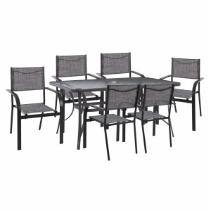 ΣΕΤ ΤΡΑΠΕΖΑΡΙΑΣ ΟΡΘΟΓΩΝΙΟ ΣΕ ΧΡΩΜΑ ΓΚΡΙ 