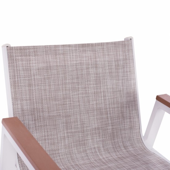 ΣΚΑΜΠΟ ΜΠΑΡ ΑΛΟΥΜΙΝΙΟΥ ΛΕΥΚΟ ΜΕ POLYWOOD 52 x 58 x 108 εκ.-ΣΚΑΜΠΟ ΜΠΑΡ-ΑΛΟΥΜΙΝΙΟ POLYWOOD-ΛΕΥΚΟ-