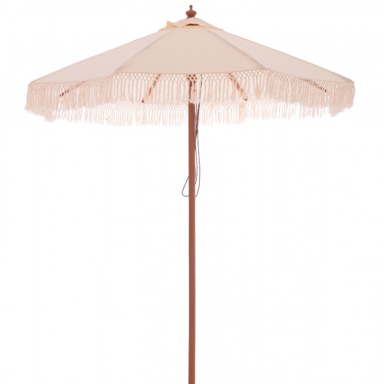 ΟΜΠΡΕΛΑ ΕΠΑΓΓΕΛΜΑΤΙΚΗ  Φ225 ΜΠΕΖ ΜΕ ΞΥΛΙΝΟ ΣΚΕΛΕΤΟ H.2.5Μ