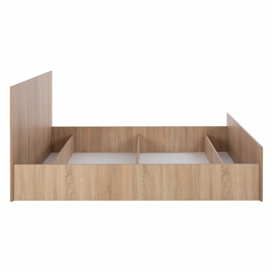 ΚΡΕΒΑΤΙ 170X205 SONAMA OAK-ΚΡΕΒΑΤΙ-ΥΠΕΡΔΙΠΛΟ ΚΡΕΒΑΤΙ-ΜΕΛΑΜΙΝΗ-SONOMA OAK-
