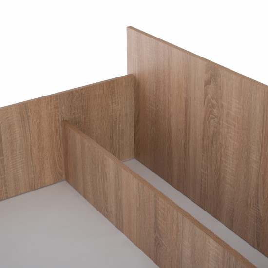 ΚΡΕΒΑΤΙ 170X205 SONAMA OAK-ΚΡΕΒΑΤΙ-ΥΠΕΡΔΙΠΛΟ ΚΡΕΒΑΤΙ-ΜΕΛΑΜΙΝΗ-SONOMA OAK-