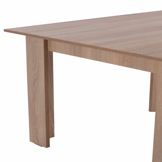 ΤΡΑΠΕΖΙ ΚΟΥΖΙΝΑΣ SONAMA OAK  110x80x77Υεκ.-ΤΡΑΠΕΖΙ-ΤΡΑΠΕΖΙ ΚΟΥΖΙΝΑΣ-ΜΕΛΑΜΙΝΗ-SONOMA OAK-