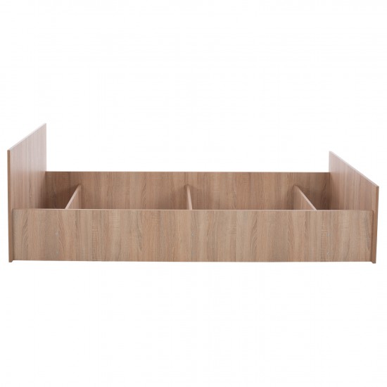 ΚΡΕΒΑΤΙ ADLER ΜΟΝΟ 90X200 SONAMA OAK 100x205x65 εκ.