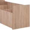 ΚΡΕΒΑΤΙ ADLER ΜΟΝΟ 90X200 SONAMA OAK 100x205x65 εκ.