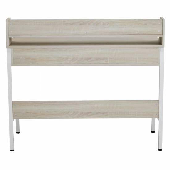 ΓΡΑΦΕΙΟ SONAMA-ΛΕΥΚΟ ΜΕ ΛΕΥΚΟ ΜΑΤ ΣΚΕΛΕΤΟ 104Χ48Χ89εκ.