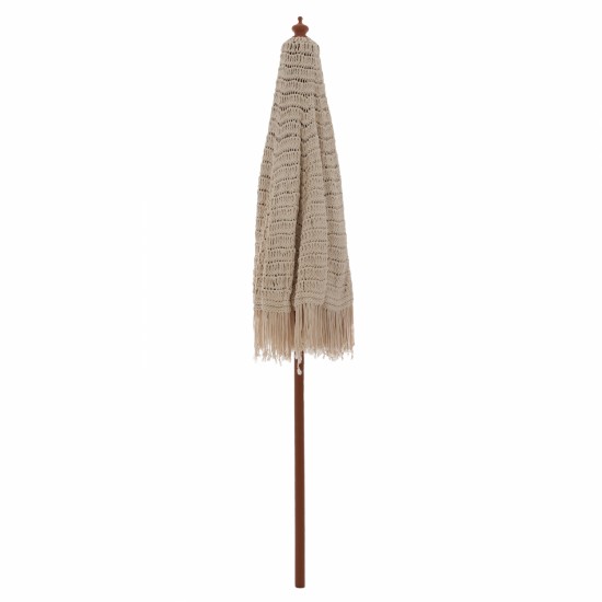 ΟΜΠΡΕΛΑ ΕΠΑΓΓΕΛΜΑΤΙΚΗ ΜΑΚΡΑΜΕ ΧΕΙΡΟΠΟΙΗΤΗ ΜΠΕΖ ΞΥΛΙΝΟΣ ΣΚΕΛΕΤΟ Φ2.3X2.50Υm