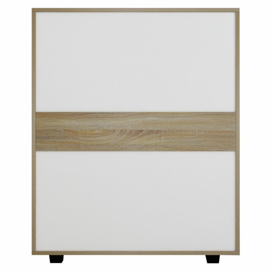 ΣΥΡΤΑΡΙΕΡΑ ΜΕΛΑΜΙΝΗΣ ME 5 ΣΥΡΤΑΡΙΑ SONAMA-ΓΚΡΙ 80Χ40Χ100 εκ.