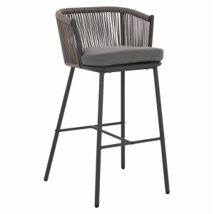 ΣΚΑΜΠΟ ΜΕ ΜΕΤΑΛΛΙΚΟ ΣΚΕΛΕΤΟ ΚΑΙ ΣΧΟΙΝΙ ΓΚΡΙ 53x42x101 εκ.