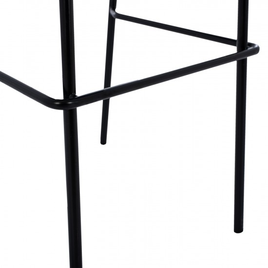 ΣΚΑΜΠΟ VINCENT ΒΕΛΟΥΔΟ ΜΠΛΕ ΚΑΙ ΜΕΤΑΛΛΙΚΟ ΣΚΕΛΕΤΟ  56,5x47x106 εκ.-ΣΚΑΜΠΟ-ΜΕΤΑΛΛΟ-ΒΕΛΟΥΔΟ-ΜΠΛΕ-ΜΑΥΡΟ-4 ΤΕΜΑΧΙΑ-