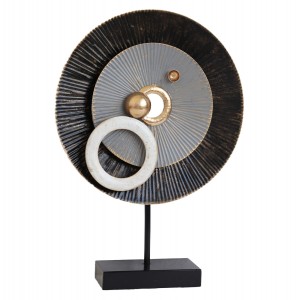 ΜΕΤΑΛΛΙΚΟ ΔΙΑΚΟΣΜΗΤΙΚΟ ΕΠΙΤΡΑΠΕΖΙΟ  47Χ33Χ8 εκ.