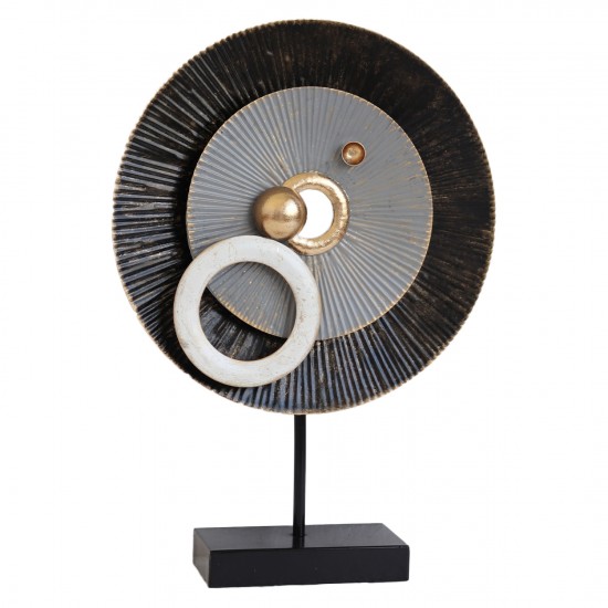 ΜΕΤΑΛΛΙΚΟ ΔΙΑΚΟΣΜΗΤΙΚΟ ΕΠΙΤΡΑΠΕΖΙΟ  47Χ33Χ8 εκ.