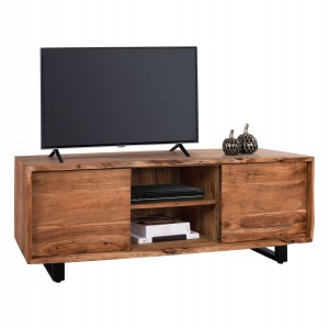 ΕΠΙΠΛΟ TV NICOLE ΑΠΟ ΜΑΣΙΦ ΞΥΛΟ ΑΚΑΚΙΑΣ ΦΥΣΙΚΟ 160x45x57Υεκ.