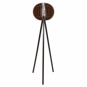 ΦΩΤΙΣΤΙΚΟ ΔΑΠΕΔΟΥ ΞΥΛΙΝΟ ΜΕ ΚΑΡΥΔΙ ΚΑΠΕΛΟ ΑΠΟ MDF Φ36x145Υ εκ.