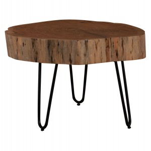 ΤΡΑΠΕΖΙ ΣΑΛΟΝΙΟΥ ΑΠΟ ΜΑΣΙΦ ΚΟΡΜΟ ΑΚΑΚΙΑΣ 60x60x40 εκ.