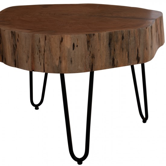 ΤΡΑΠΕΖΙ ΣΑΛΟΝΙΟΥ ΑΠΟ ΜΑΣΙΦ ΚΟΡΜΟ ΑΚΑΚΙΑΣ 60x60x40 εκ.