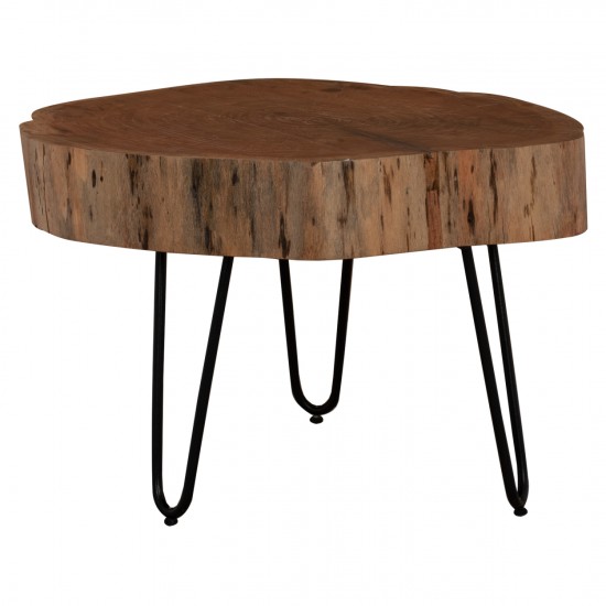 ΤΡΑΠΕΖΙ ΣΑΛΟΝΙΟΥ ΑΠΟ ΜΑΣΙΦ ΚΟΡΜΟ ΑΚΑΚΙΑΣ 60x60x40 εκ.