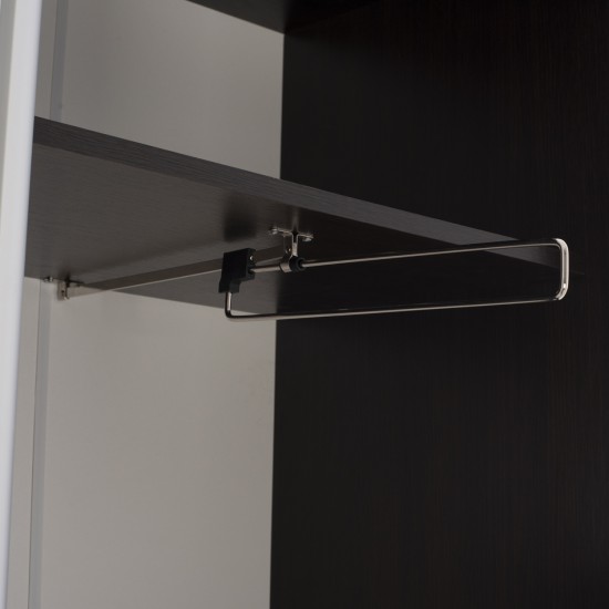 ΕΠΙΠΛΟ ΕΙΣΟΔΟΥ ΣΥΝΘΕΤΟ ΣΥΡΟΜΕΝΗ ΝΤΟΥΛΑΠΑ Κ ΚΑΘΡΕΦΤΗ WENGE 118X45X210Yεκ.