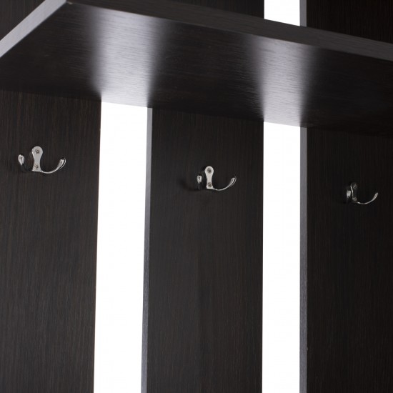 ΕΠΙΠΛΟ ΕΙΣΟΔΟΥ ΣΥΝΘΕΤΟ ΣΥΡΟΜΕΝΗ ΝΤΟΥΛΑΠΑ Κ ΚΑΘΡΕΦΤΗ WENGE 118X45X210Yεκ.