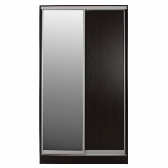 ΝΤΟΥΛΑΠΑ ΜΕΛΑΜΙΝΗΣ 120x60x220Υεκ. ΔΙΦΥΛΛΗ WENGE ΜΕ ΚΑΘΡΕΠΤΗ