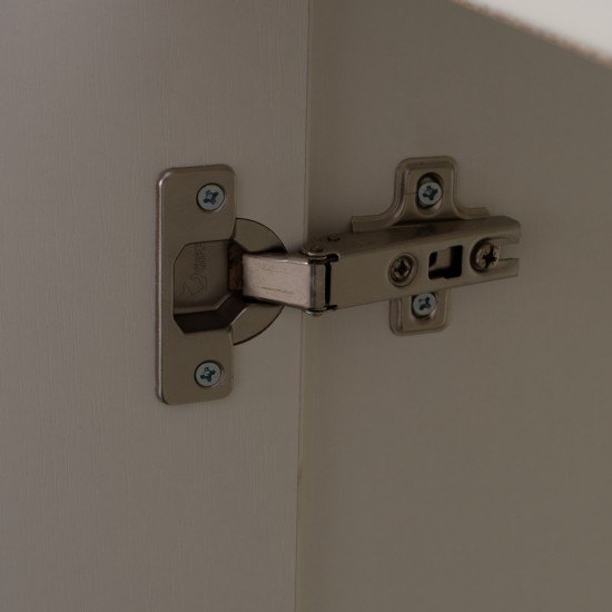 ΜΠΟΥΦΕΣ ΜΕ 2 ΝΤΟΥΛΑΠΙΑ Κ 3 ΣΥΡΤΑΡΙΑ ΛΕΥΚΟΣ 120X45X85Y εκ.