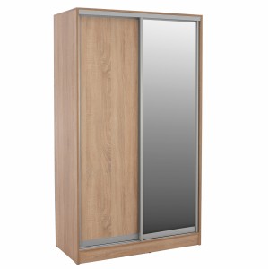 ΝΤΟΥΛΑΠΑ ΣΥΡΟΜΕΝΗ ΜΕΛΑΜΙΝΗΣ 120x60x220Yεκ. ΔΙΦΥΛΛΗ SONAMA ΜΕ ΚΑΘΡΕΠΤΗ 