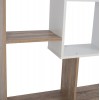 ΒΙΒΛΙΟΘΗΚΗ ARIA 136X22X136 SONOMA-ΛΕΥΚΟ