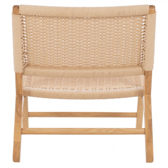 ΠΟΛΥΘΡΟΝΑ ΞΥΛΙΝΟ ANIKA ΜΕ ΠΛΕΞΗ ΣΧΟΙΝΙΟΥ 67,5x75x73,5 εκ.