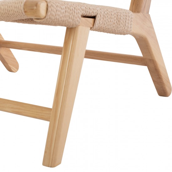 ΠΟΛΥΘΡΟΝΑ ΞΥΛΙΝΟ ANIKA ΜΕ ΠΛΕΞΗ ΣΧΟΙΝΙΟΥ 67,5x75x73,5 εκ.