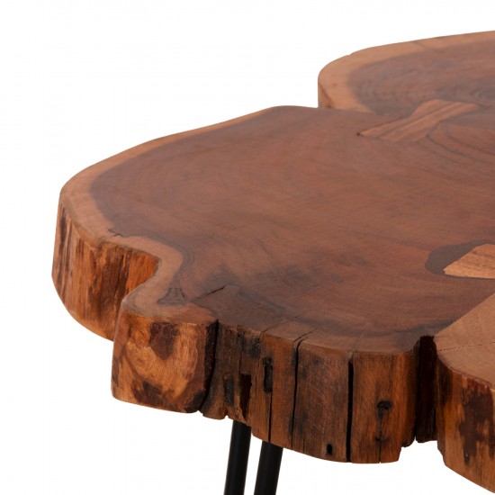 ΤΡΑΠΕΖΙ ΣΑΛΟΝΙΟΥ OSLO ΑΠΟ ΜΑΣΙΦ ΚΟΡΜΟ ΑΚΑΚΙΑΣ 90X60X40