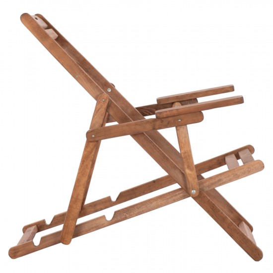 ΣΕΖΛΟΝΓΚ ΜΕ ΜΠΡΑΤΣΟ ΛΗΜΝΟΣ ΕΜΠ/ΣΜΟΣ ΚΑΡΥΔΙ 62,5x97x105 εκ.