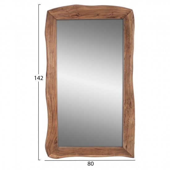 ΚΑΘΡΕΠΤΗΣ ΑΠΟ ΜΑΣΙΦ ΞΥΛΟ ΑΚΑΚΙΑΣ ΦΥΣΙΚΟ 142Χ80Χ4εκ.