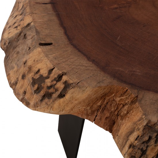 ΤΡΑΠΕΖΙ ΣΑΛΟΝΙΟΥ BRIGGS ΜΕ ΞΥΛΟ ΑΚΑΚΙΑΣ 106,5x70x40 εκ.