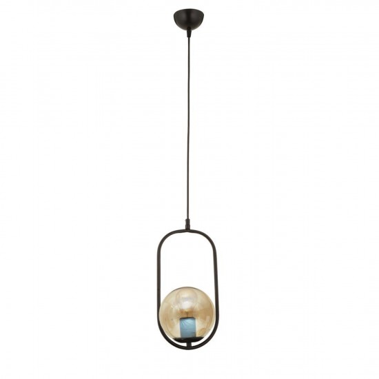 ΦΩΤΙΣΤΙΚΟ ΟΡΟΦΗΣ ΜΕΤΑΛΛΙΚΟ ΜΑΥΡΟ 17x105 εκ.