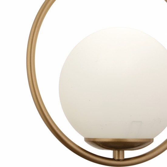 ΦΩΤΙΣΤΙΚΟ ΟΡΟΦΗΣ ΜΕΤΑΛΛΙΚΟ ΧΡΥΣΟ 25x27cm