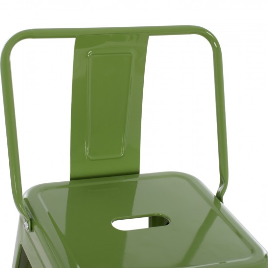 ΣΚΑΜΠΟ BAR ΜΕΤΑΛΛΙΚΟ MELITA ME ΠΛΑΤΗ ΛΑΧΑΝΙ 43Χ43Χ100εκ.