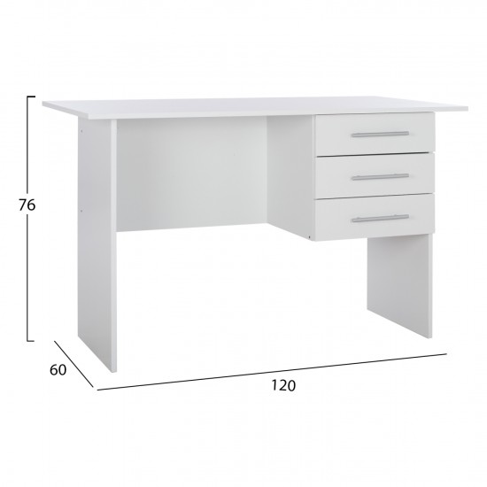 ΓΡΑΦΕΙΟ ΜΕΛΑΜΙΝΗΣ ENSLEY ΜΕ 3 ΣΥΡΤΑΡΙΑ