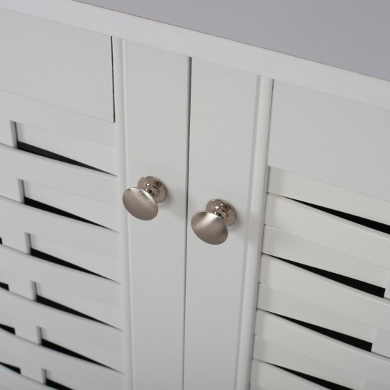 ΠΑΠΟΥΤΣΟΘΗΚΗ-ΝΤΟΥΛΑΠΙ CASSIOPE ΞΥΛΙΝΗ ΛΕΥΚΗ