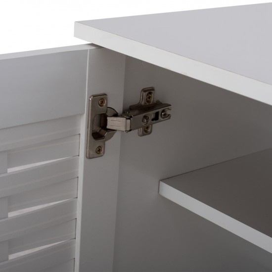 ΠΑΠΟΥΤΣΟΘΗΚΗ-ΝΤΟΥΛΑΠΙ CASSIOPE ΞΥΛΙΝΗ ΛΕΥΚΗ