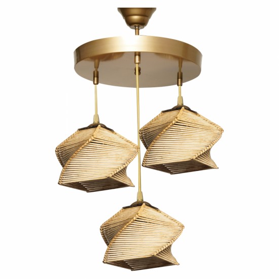 ΦΩΤΙΣΤΙΚΟ ΟΡΟΦΗΣ ΣΕ ΦΥΣΙΚΟ ΧΡΩΜΑ 35x35x85 εκ.