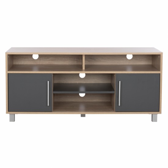 ΕΠΙΠΛΟ ΤΗΛΕΟΡΑΣΗΣ DANNA ΜΕΛΑΜΙΝΗΣ SONAMA-ΓΚΡΙ 120x40x55 εκ.