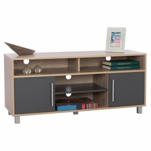 ΕΠΙΠΛΟ ΤΗΛΕΟΡΑΣΗΣ DANNA ΜΕΛΑΜΙΝΗΣ SONAMA-ΓΚΡΙ 120x40x55 εκ.