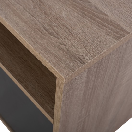 ΕΠΙΠΛΟ ΤΗΛΕΟΡΑΣΗΣ DANNA ΜΕΛΑΜΙΝΗΣ SONAMA-ΓΚΡΙ 120x40x55 εκ.