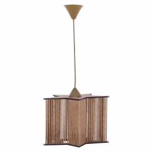 ΦΩΤΙΣΤΙΚΟ ΟΡΟΦΗΣ ΣΕ ΦΥΣΙΚΟ ΧΡΩΜΑ 30x30x71 εκ.