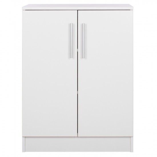 ΠΑΠΟΥΤΣΟΘΗΚΗ ΝΤΟΥΛΑΠΙ EMERIE ΞΥΛΙΝΗ ΛΕΥΚΗ 60x40x80 εκ.