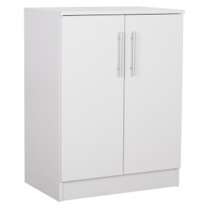 ΠΑΠΟΥΤΣΟΘΗΚΗ ΝΤΟΥΛΑΠΙ EMERIE ΞΥΛΙΝΗ ΛΕΥΚΗ 60x40x80 εκ.