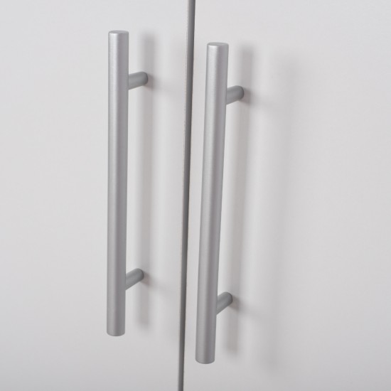 ΠΑΠΟΥΤΣΟΘΗΚΗ ΝΤΟΥΛΑΠΙ EMERIE ΞΥΛΙΝΗ ΛΕΥΚΗ 60x40x80 εκ.