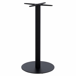 ΒΑΣΗ ΜΕΤΑΛΛΙΚΗ ΜΠΑΡ ΜΕΣΣΑΙΟΥ ΥΨΟΥΣ ΜΑΥΡΗ ΜΑΤ ΣΤΑΥΡΟΣ 46Χ46εκ. Φ49X94Υεκ.