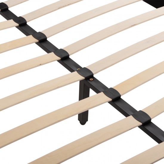 ΚΡΕΒΑΤΙ BECCA ΑΠΟ ΒΕΛΟΥΔΟ ΓΚΡΙ ΓΙΑ ΣΤΡΩΜΑ 150x200 EK.